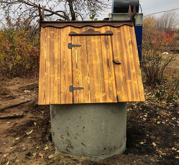 Домики для колодцев в Ясногорском районе